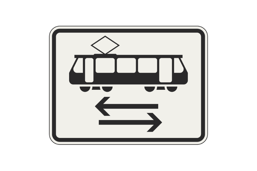 Priečna jazda električky - 512