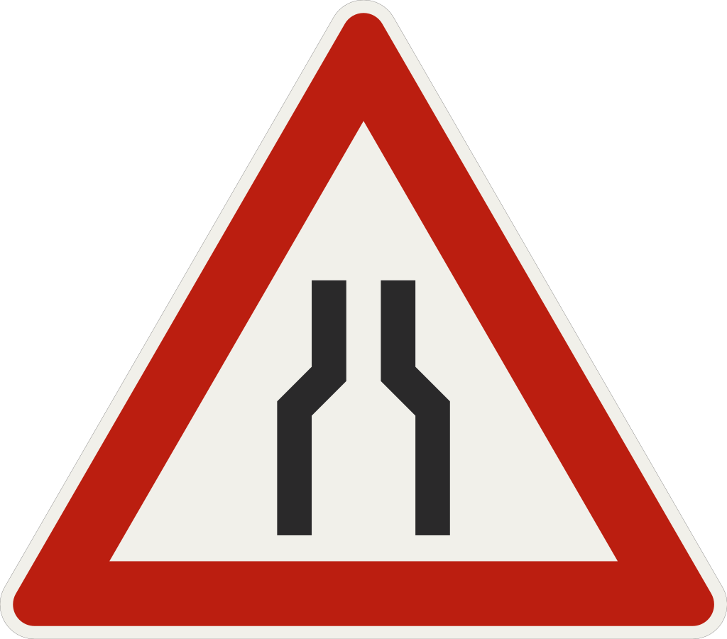 Zúžená vozovka 114 - 30 z oboch strán