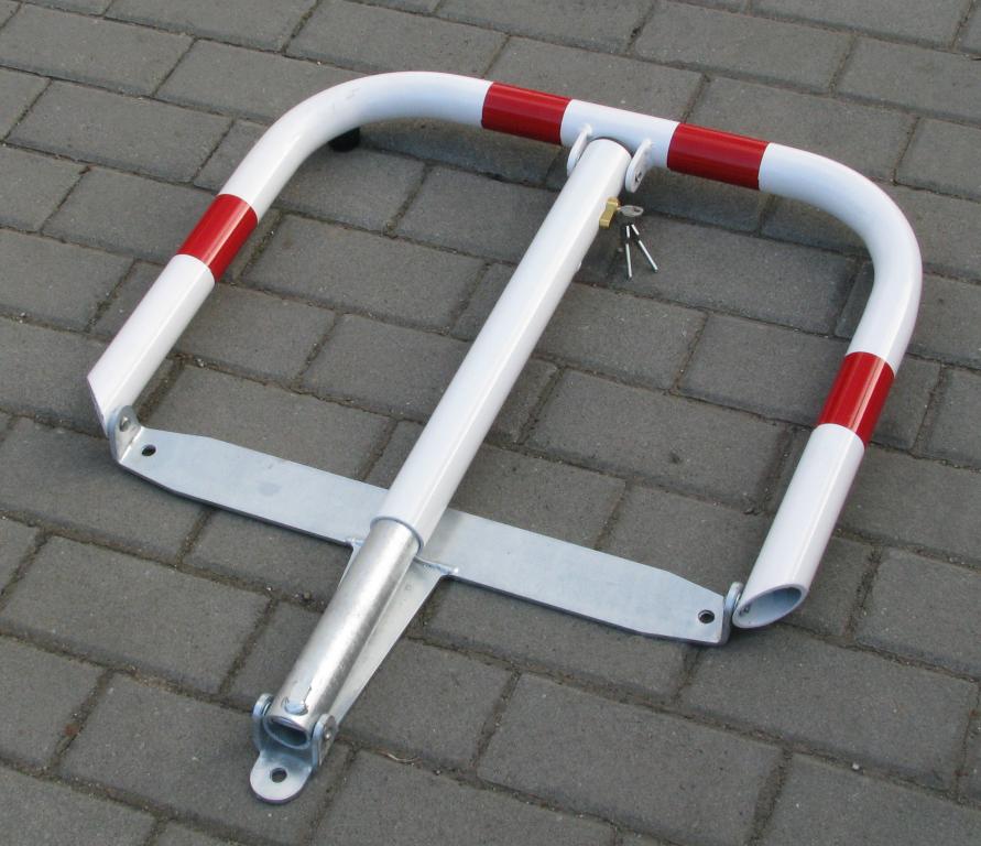 Parkovacia zábrana U60 - biela