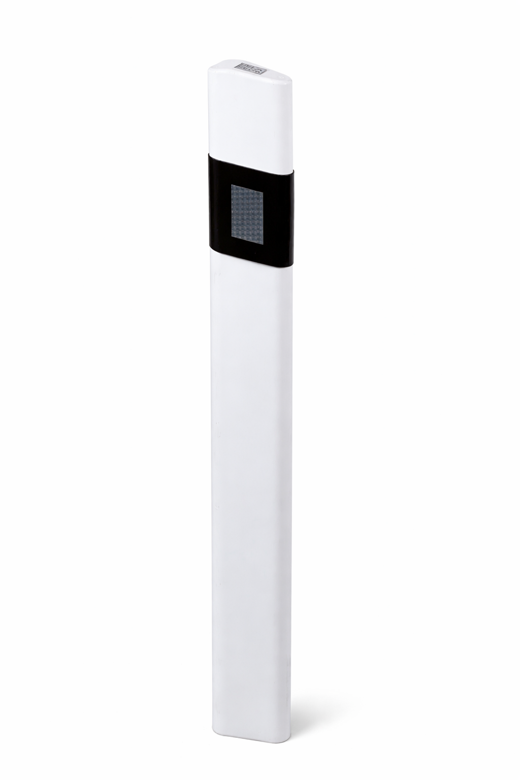 Cestný smerový stĺpik biely, 1 200 mm