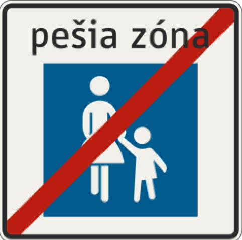 Koniec pešej zóny 318