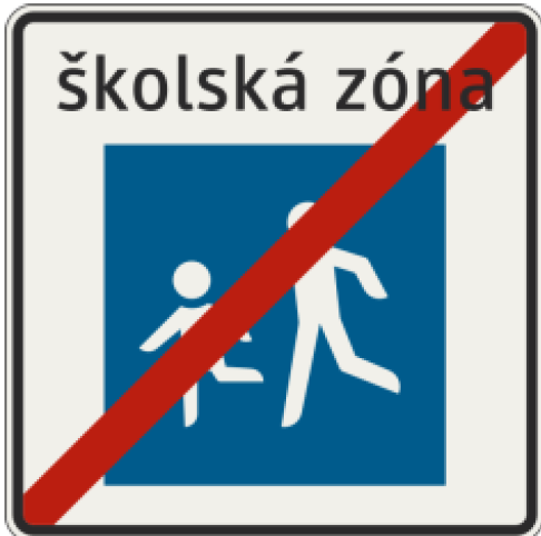 Koniec školskej zóny 320