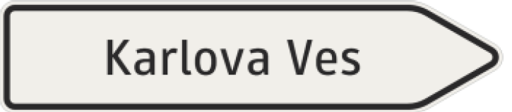 VZOR - Šípový smerník k zvláštnemu alebo miestnemu cieľu - 366