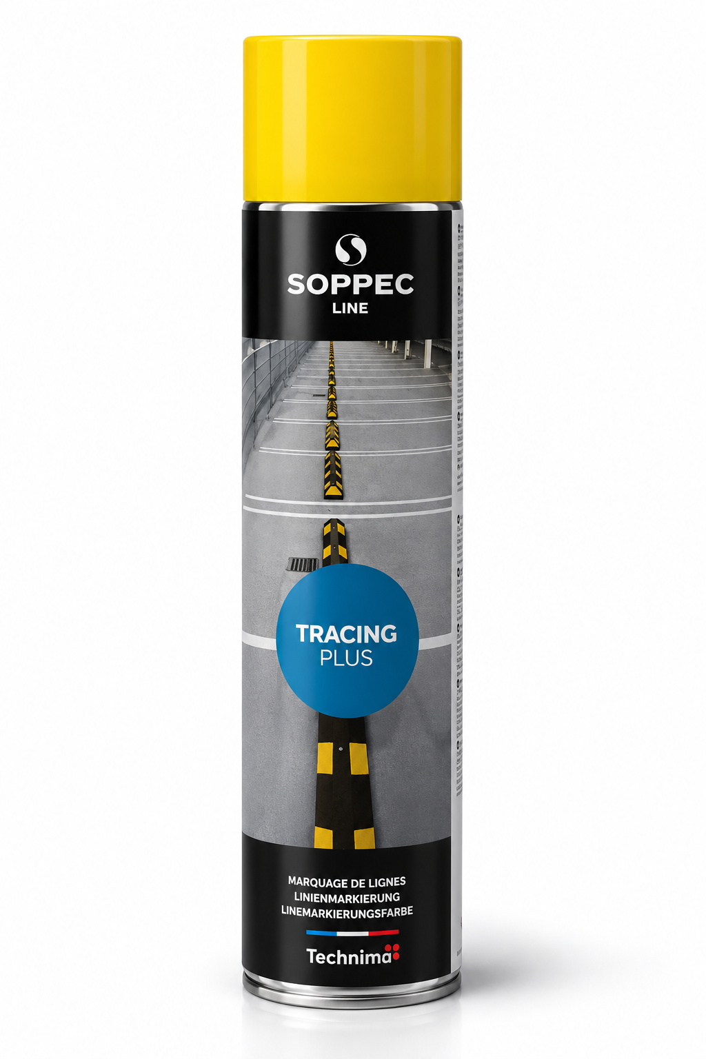 Sprej na značenie čiar a značiek - žltá farba 750ml