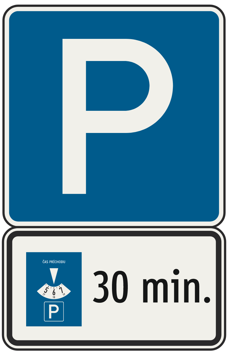 Časovo obmedzené parkovanie 272 + 532