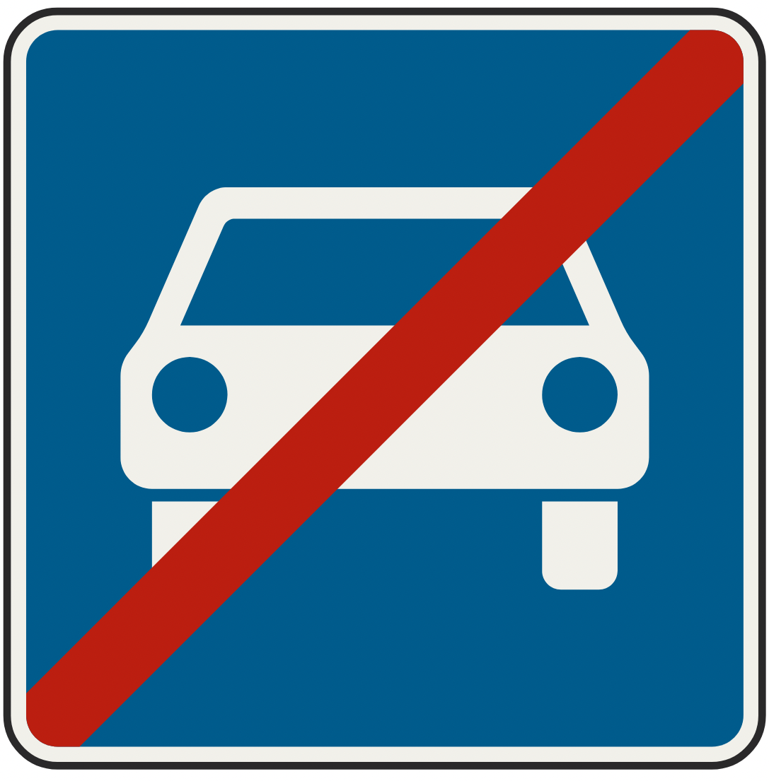 Koniec cesty pre motorové vozidlá 312