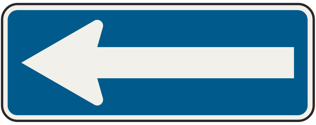 Jednosmerná cesta - vľavo 321 - 10