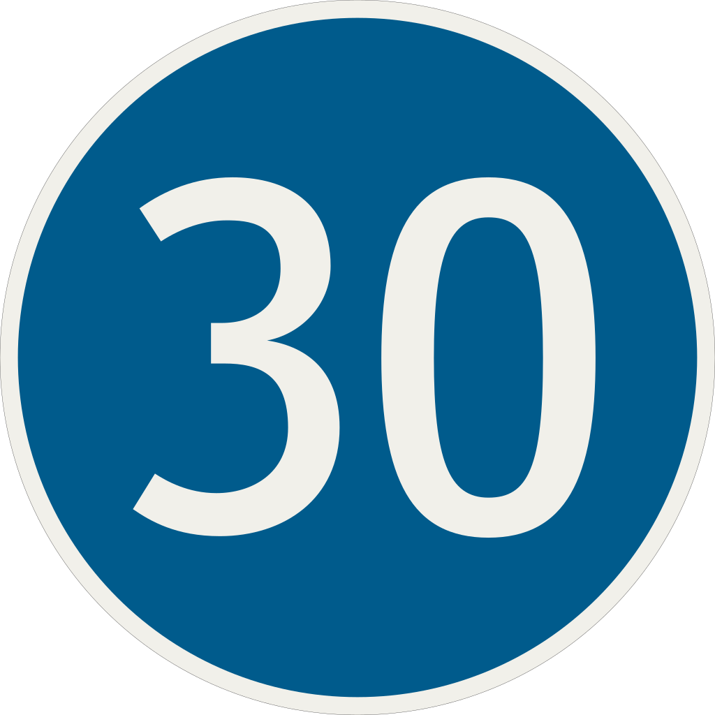 VZOR - Najnižšia dovolená rýchlosť - 250