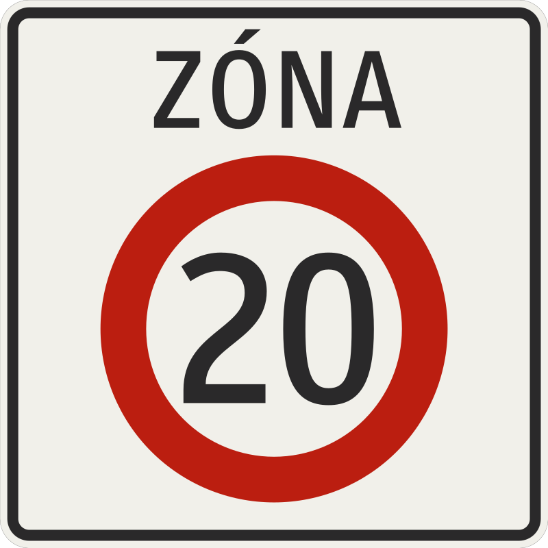 VZOR - Zóna najvyššej dovolenej rýchlosti 268