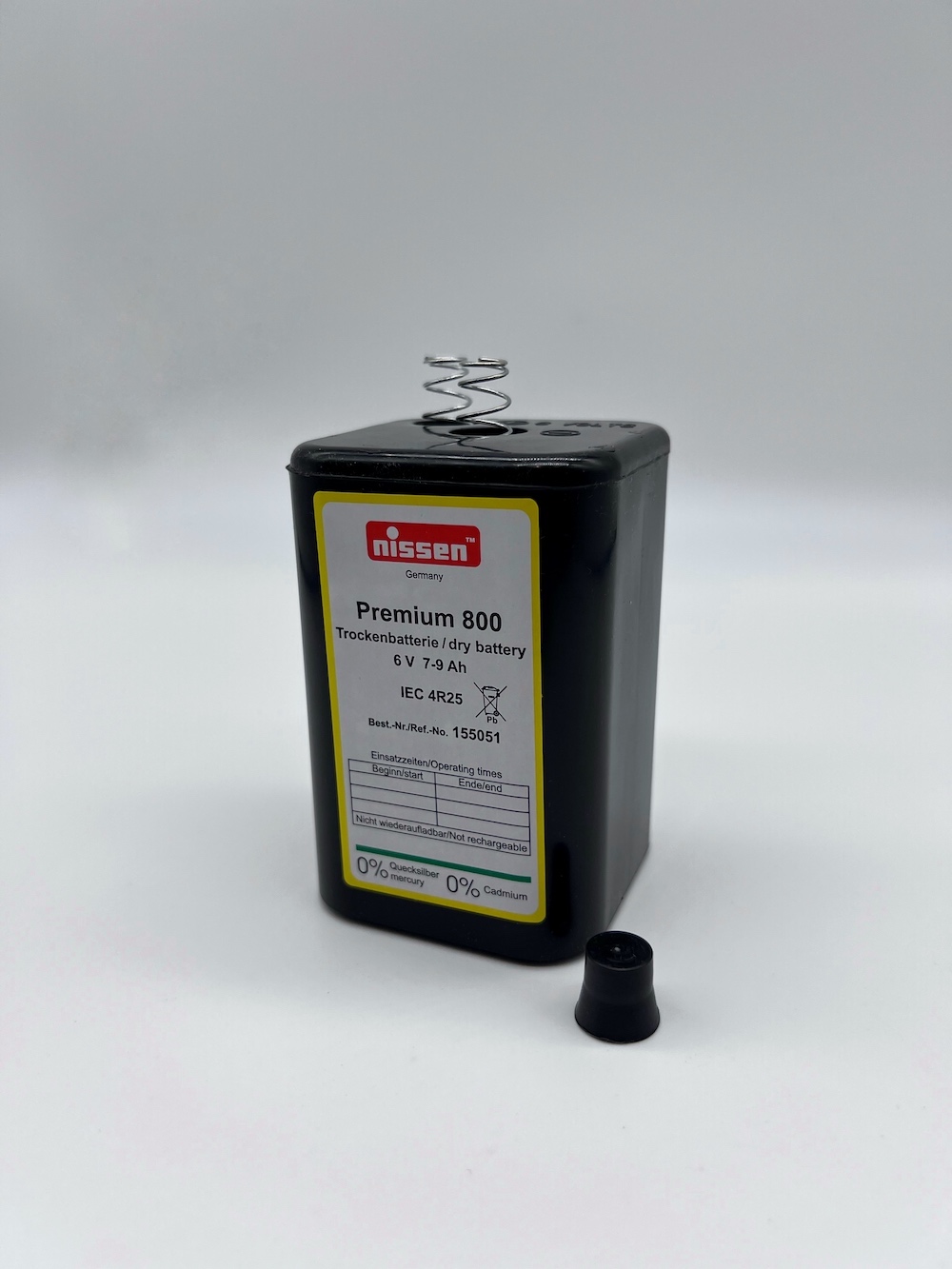 Batéria pre výstražné svetlá 6 V - 7 Ah