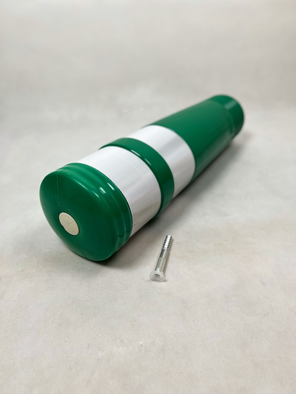 Cestný smerový stĺpik zelený - baliseta